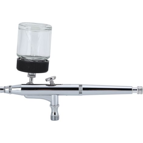 Aérographe à double effet 20 ml, pistolet à peinture par gravité, aiguille de 0,2 mm, 0,3 mm et 0,5 mm (1/5)