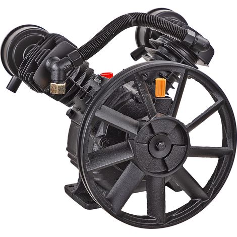Ersatzaggregat Kompressor Aggregat V2-1500K für 50-100 Liter Kessel 2 Zylinder