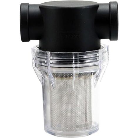 Vorgefilterter Garten, Pumpe mit Sieb und Edelstahl 40 Mesh, Filterschläuche und hohe Bits, Pumpe und Wasser für die Gartenbewässerung (1 bis 40 Mesh) (schwarz) (1/5)