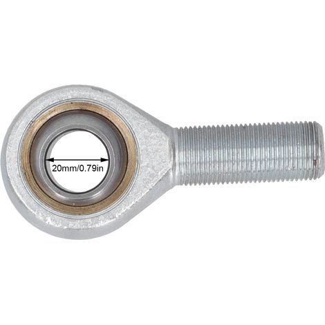 Rotule oscillante mâle à joint gauche, embout de biellette autolubrifiant fileté extérieur SAL20T/K (1/5)