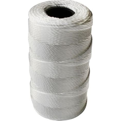 TrendLine Bindfaden Weiß 125m Packschnur Verpackungsfaden Garn Polypropylen