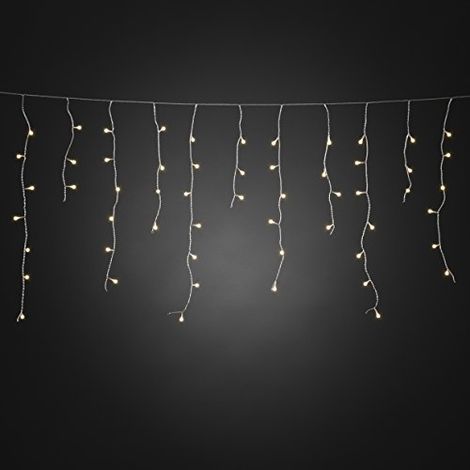 Konstsmide LED nevischio, 200 Globes bianca calda, diodi, 24 V trasformatore esterno, cavo trasparente/3672 – 103 (1/3)