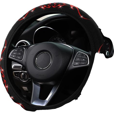 Coprivolante in tessuto dinamico, vestibilità universale, rosso (1/2)
