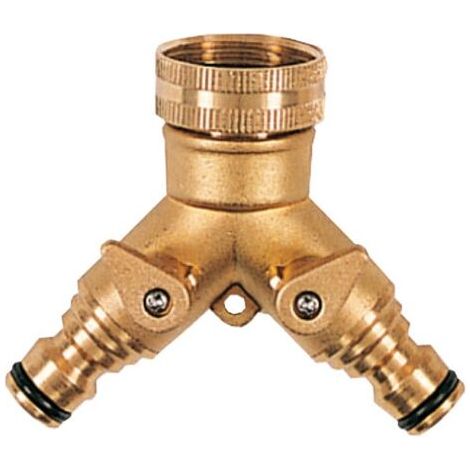 RACO EXPERT - Nez de robinet 2 voies laiton automatique 55035b