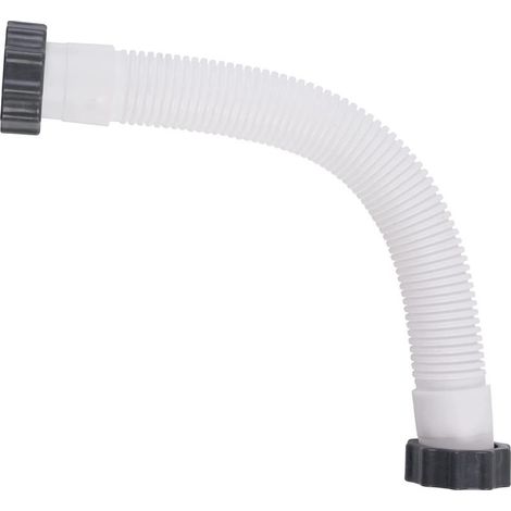 Tuyau flexible de rechange pour filtre de piscine, tuyau de pompe de piscine, tuyau d'aspiration,blanc,40.6cm (1/5)