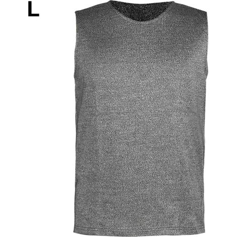 Ortviai Gilet de Protection Anti-Coupure Niveau 5 en Polyéthylène Haute Résistance – L