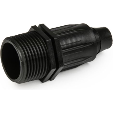 Schlauchanschluss mit 3/4" Außengewinde für 16 mm Verlegerohr