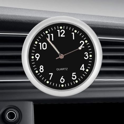 Horloge de voiture - Quartz - Affichage numérique lumineux - Haute transparence - Anti-rayures (1/4)