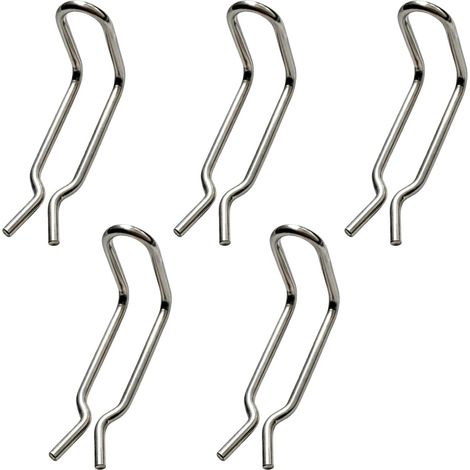 he Lord of the Tools 5pcs Pince à Ressort pour Nettoyeur Haute Pression Compatible avec K3 K4 K5 K6 K7 Tuyau de Nettoyeur Haute Pression 304 Pince à Ressort en Acier Inoxydable (1/5)