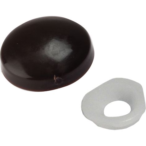 ForgeFix 25PDT2 Domed Cover Cap Black No. 6-8 Bag 25 FORPDT2M