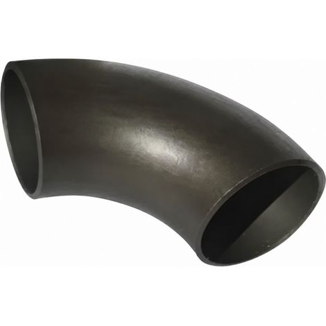 Schweißbogen Stahl schwarz, 90° in 50x60