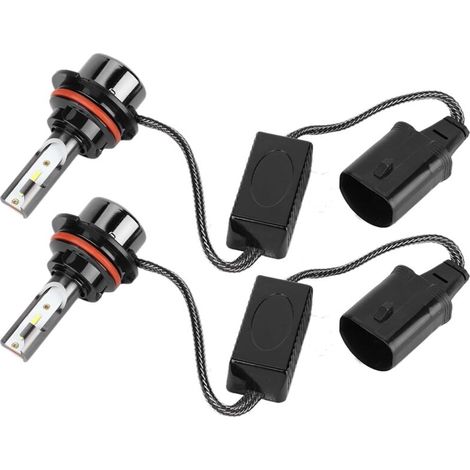 2-piece 9004 60W LED headlight conversion kit for cars, headlight lamp, fog lamp, etc.