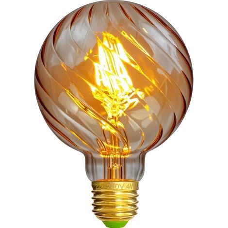 E27 Edison Filament LED Bulb 4W 2500K G95 Gold Decorative for Home Restaurant (1/5)