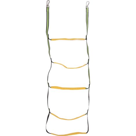 Échelle de corde de bateau portable 5 étapes pliantes marines pour la maison de la maison de beauté gonflable Piscine (1/5)