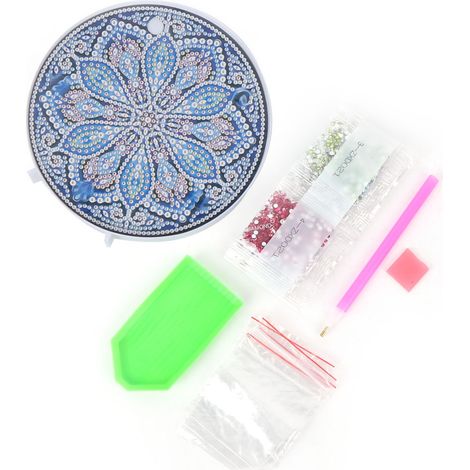 Kit lumineux DIY Diamond Painting Mandala Forme Spéciale Décoration Maison Nuit ZXD021 (1/5)