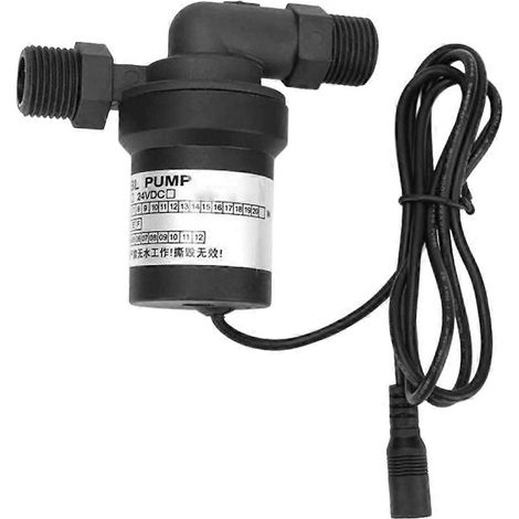 Pompe à eau solaire haute température 12/24 V 10 W, pompe de circulation CC sans balais C (1/5)
