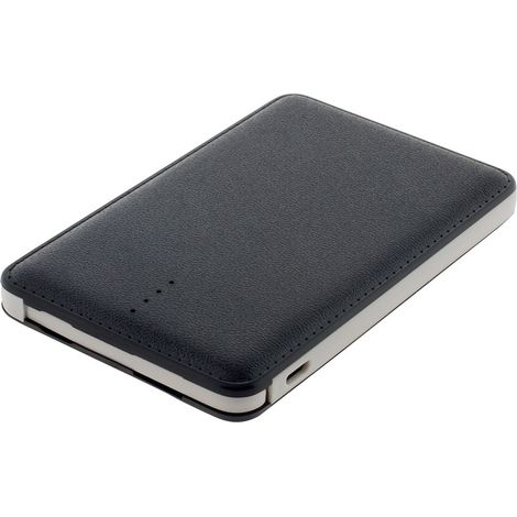Zenitech – Chargeur USB powerbank 5000mAh – Sortie DC 5V-1A – Câble micro USB et adaptateur Lightning intégrés – Design compact et résistant