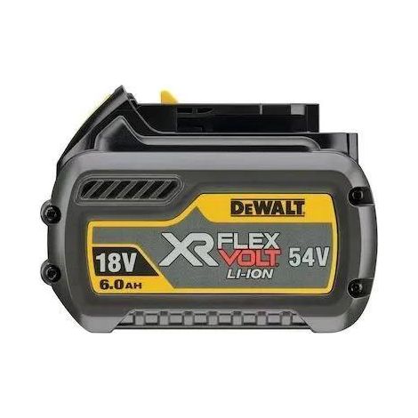 DeWalt XR FLEXVOLT 18/54V Batteria Nera 6/2Ah