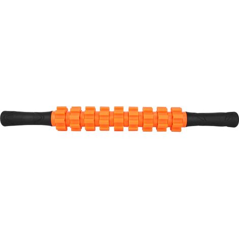 Sport-Muskelmassagestab – Faszienrolle mit hohem Widerstand zur Entspannung – Orange (1/5)