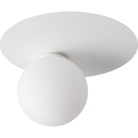 Sigma Modelo moderno lámpara de techo blanca 27 cm