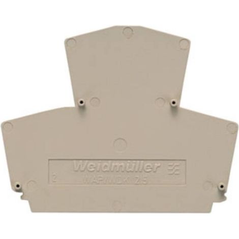 Piastra Terminale per morsettiere, 2,5 mm