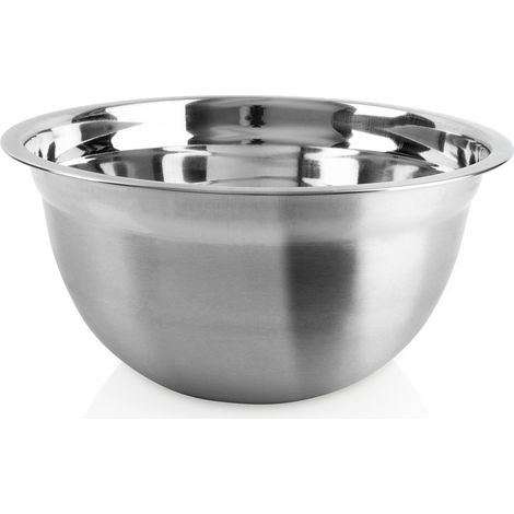 Ciotola da cucina in acciaio per mescolare, montare e preparare insalate, 28 cm, 5 l (1/5)