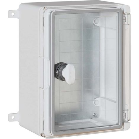 Armoire de contrôle moderne design élégant 47 x 20 x 60 cm en plastic abs gris (1/5)