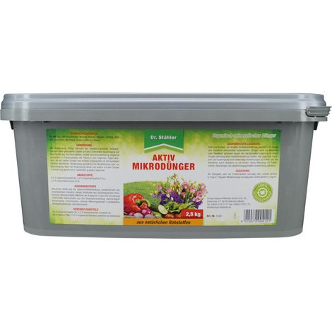 Dr. Stähler Aktiv Mikrodünger - 2,5 kg