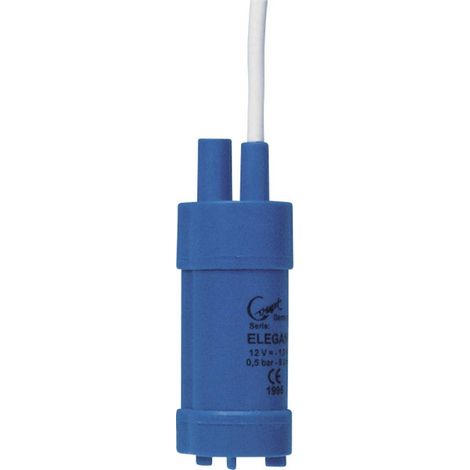 Pompe submersible 12V 600 l/h – Hauteur de refoulement 5.5 m – Fonctionnement continu jusqu'à 60 °C – Pour espaces confinés – Comet (1/2)