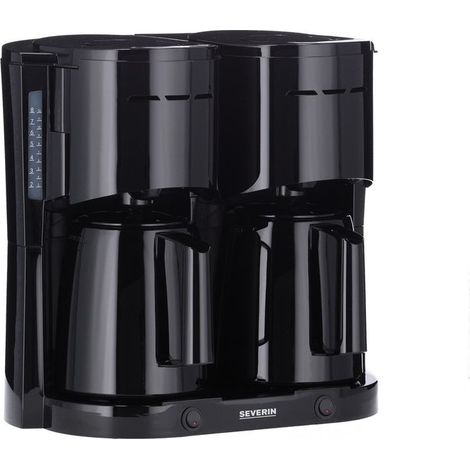 Severin KA 9315 Macchina da Caffe' Doppio Filtro Nero