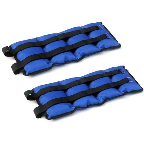 Lot de 2 poids en bande de 1,5 à 4 kg pour les chevilles et les poignets  poids: 2kg