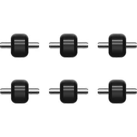 Pièces détachées pour rouleaux souples d'aspirateurs V6, V7, V8, V10, V11 et V15 : tête de rouleau souple de rechange, petites roues et accessoires D (1/5)