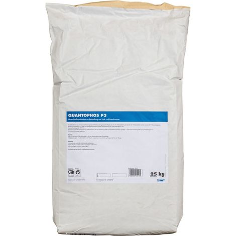 BWT Dosierwirkstoff Quantophos P3 Pulver 25kg, für Medotronic P und Medomat FP, Härtebereich 3, 18013