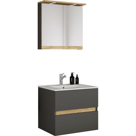 Badmöbel-Set mit Waschbecken Cosila-I 61