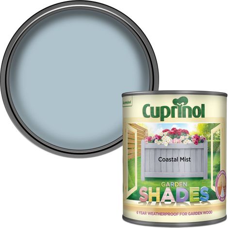 Cuprinol 5122390 Garden Shades Coastal Mist 1 litre CUPGSCM1L