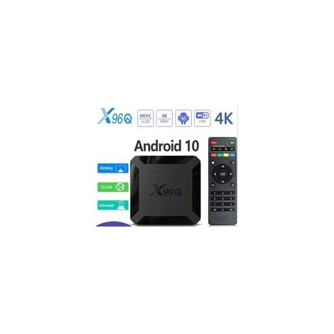 X96Q Smart TV BOX wifi 4k 2g + 16go TV box multimédia android 10 (1/4)