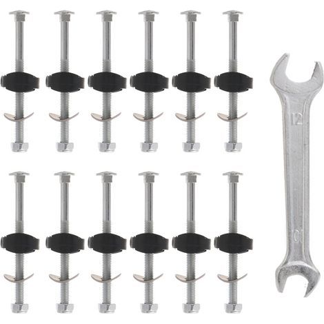 12-piece long trampoline screws, spare parts for trampolines, good trampoline stability (1/4)
