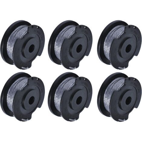 BUNTHAUS 6 pièces F016800569 Bobine et fil Strimmer compatibles avec le remplacement Bos-ch EasyGrassCut (1/5)