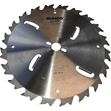 Guhdo HW Zuschneid Kreissägeblatt Sägeblatt Rasant 350x3,6/2,5x30 Z20F 200735030