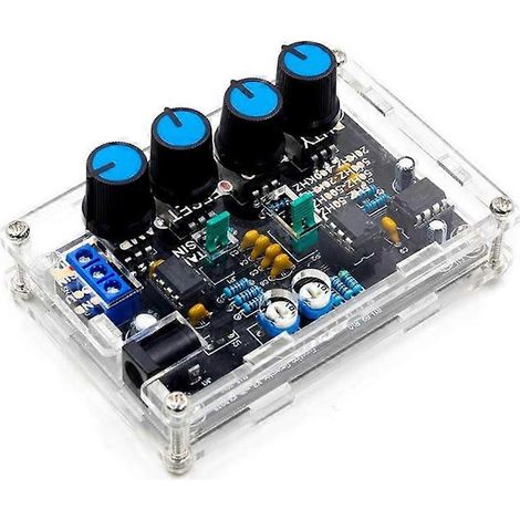Kit de bricolaje para generador de señal ajustable de alta precisión ICL8038 de 5 Hz a 400 kHz.