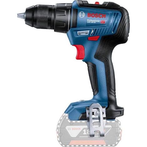 Bosch – Visseuse perceuse 18V li-ion – Moteur Brushless – Mandrin 13mm – Couple 50Nm – Crochet ceinture – Pour bois dur