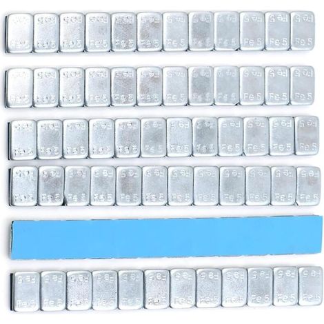 6 Bandes 360 g pour équilibreur de pneus D'Équilibrage Plomb equilibrage adhésif Masse equilibrage Jante alu Masse equilibrage 12 X 5g