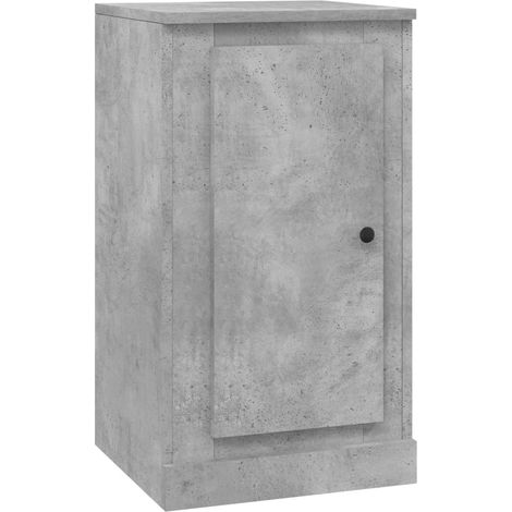 Credenza buffet cassettiera mobile contenitore organizer cucina soggiorno soggiorno 37,5 x 35,5 x 67,5 cm derivati del legno grigio 020031923