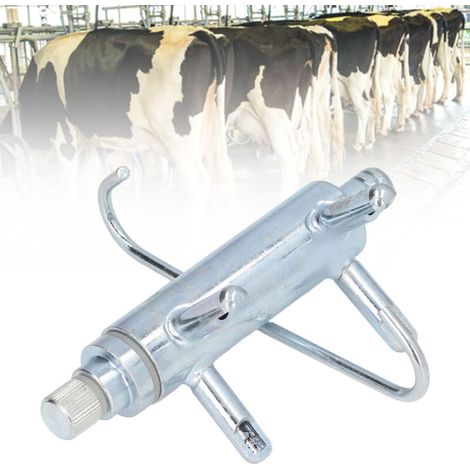 Melkklauen für Rinder + [16 mm Durchmesser, verzinkt] + [Elektrische Pumpe, stabiler, korrosionsbeständiger Milchauffangbehälter]