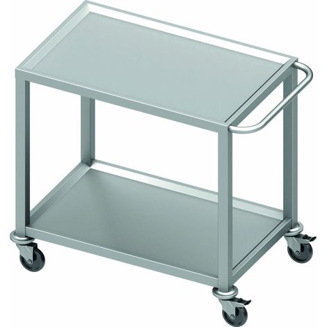 Chariot Inox 2 Plateaux - Profondeur 500 mm - Stalgast