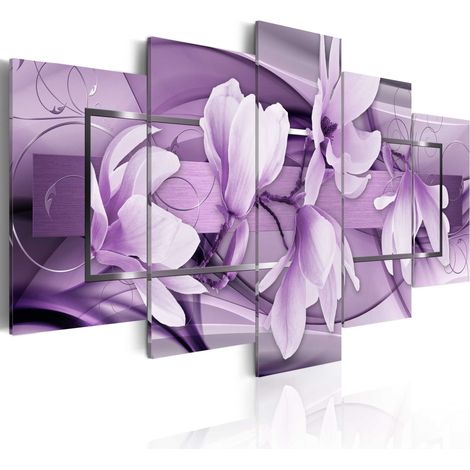 Quadro - Onda viola - 200x100 (1/4)