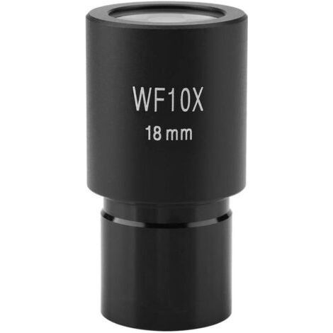 10X Microscope Eyepiece Accessories Optical Microscope Eyepiece Biological Microscope Lens Adapter for Microscopes Diameter 23.2mm (1/5)