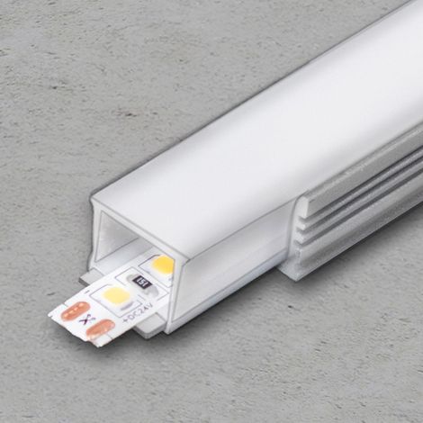 IluminaShop - Perfil de Aluminio Aqua IP65 2 metros