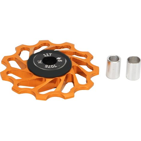 Galet de Guidage Arrière en Céramique Métallique 11T pour Dérailleur Vélo de Montagne Accessoire Roue (1/5)
