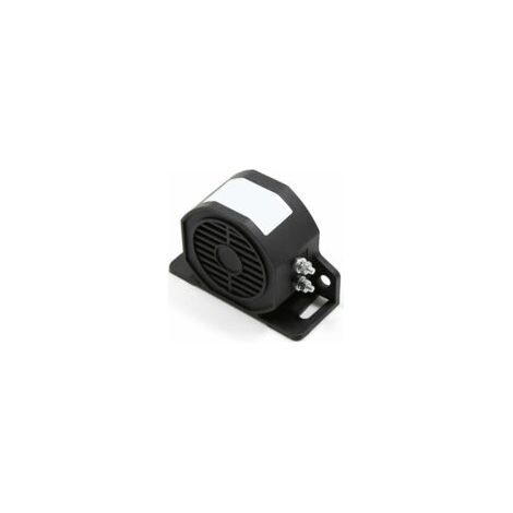 Ede Klaxon de recul étanche, alarme de recul ultra-puissante pour moteur de voiture, 30 W, 110 dB, 12-80 V CC, modèle : noir (1/2)